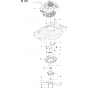 Engine Assembly for Husqvarna LC53 BE Consumer Lawn Mower