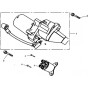 Starter Motor Assembly for Loncin LC6500D-F Generator