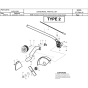 Attachments Assembly for Husqvarna LDX EDGER ATTACHMENT Edger