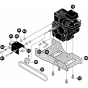 Engine Assembly for Husqvarna LE309 Wheeled Edger