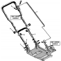 Handle & Controls-3 Assembly for Husqvarna LE359 Wheeled Edger