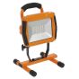 Rechargeable Portable Floodlight 30SMD LED Lithium-ion - Orange Sealey Part No. LED109CO