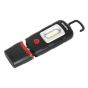 Rechargeable Lithium-Polymer Inspection Light 360° 3W COB & 1W SMD LED - Sealey No. LED3601