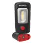 Rechargeable Lithium-Polymer Inspection Light 360° 3W COB & 1W SMD LED - Sealey No. LED3601