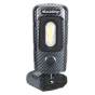 Rechargeable 360Deg. Inspection Lamp 2W COB + 1W LED Carbon Fibre Effect Sealey Part No. LED3601CF