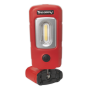 Rechargeable 360Deg. Inspection Lamp 2W COB + 1W LED Red Lithium-Polymer Sealey Part No. LED3601R