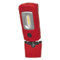 Rechargeable 360Deg. Inspection Lamp 2W COB + 1W LED Red Lithium-Polymer Sealey Part No. LED3601R