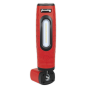 Rechargeable Inspection Light 360° 10W & 3W SMD LED (Red) - Sealey No. LED360PLUSR