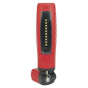 Rechargeable 360Deg. Inspection Lamp 10 SMD LED + 3W LED Red Lithium-ion Sealey Part No. LED360R