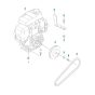 Engine Assembly for Husqvarna LF 60 LA Compactor