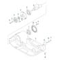 Ground Plate Assembly for Husqvarna LF 60 LAT Compactor