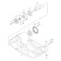 Ground Plate Assembly for Husqvarna LF 60i Compactor