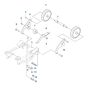 Transport Assembly for Husqvarna LFe 60 LAT Compactor