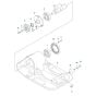 Ground Plate Assembly for Husqvarna LFV 60 Compactor