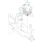 Engine Assembly for Husqvarna LG 164 Diesel Reversible Compactor