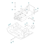 Ground Plate Assembly for Husqvarna LG 164 Diesel Reversible Compactor