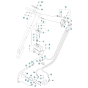 Hydraulic System Assembly for Husqvarna LG 164 Petrol Reversible Compactor