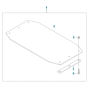 Paving Kit Assembly for Husqvarna LG 164 Petrol Reversible Compactor