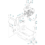 Engine Assembly for Husqvarna LG 164 Petrol Reversible Compactor