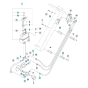 Hydraulic System Assembly for Husqvarna LG 204 Diesel Reversible Compactor