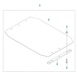 Paving Kit Assembly for Husqvarna LG 204 Diesel Reversible Compactor