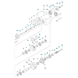 Eccentric Element Assembly for Husqvarna LG 204 Diesel Reversible Compactor