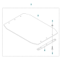 Paving Kit Assembly for Husqvarna LG 204 Petrol Reversible Compactor