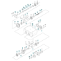 Eccentric Element Assembly for Husqvarna LG 400 Petrol Reversible Compactor