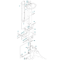 Handle Assembly for Husqvarna LG 504 Reversible Compactor