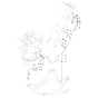 Throttle Control (Non-EPA) Assembly for Husqvarna LG 504 Reversible Compactor