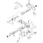 Main Assembly for Makita LH1040 Mitre Saw