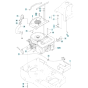 Engine Assembly for Husqvarna LH 700 Reversible Compactor