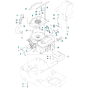 Engine Assembly for Husqvarna LH 804 Reversible Compactor