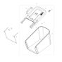 Grass Catcher Assembly for Makita LM004G Mower