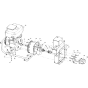 Engine and Pump Assy for Atlas Copco LP18-40PE PAC/ LP18-30PE PAC Power Packs (from s/n BGF000001 onwards)