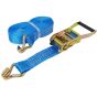 6m Heavy Duty Ratchet Load Strap Assembly 50mm - 5000kgs Rated