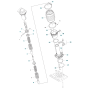 Spring Unit Assembly for Husqvarna LT 8005 II Trench Rammer