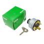 4 Position Ignition Switch c\w 1 Key for Various Plant Machinery - 35670