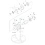 Eccentric Element Assembly for Husqvarna LX 90 Compactor