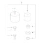 Shock Ansorber Assembly for Husqvarna LX 90 Compactor