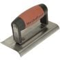 176D Cement Edger Curved & Straight End Durasoft Handle 6in x 3in by Marshalltown - M176D