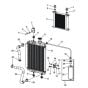 Radiator & Oil Cooler for Thwaites MACH 201 Dumper