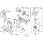 gws18vli-main-assy for Bosch GWS 18V-LI (3 601 J3A 300) Angle Grinders