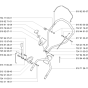 Handle & Controls Assembly for Husqvarna MASTER GARDEN Lawn Mowers