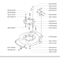 Cutting Equipment Assembly for Husqvarna MASTER GARDEN Lawn Mowers