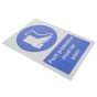 Sign Foot Protection Foamex (3mm)