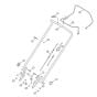 Handle for Viking MB 248.3 T Petrol Lawn Mowers