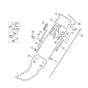 Handle for Viking MB 3 RC Petrol Lawn Mowers