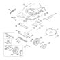 Housing, Front Axle for Viking MB 655.0 OS Petrol Lawn Mowers