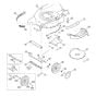 Housing, Front Axle for Viking MB 655.0 V Petrol Lawn Mowers